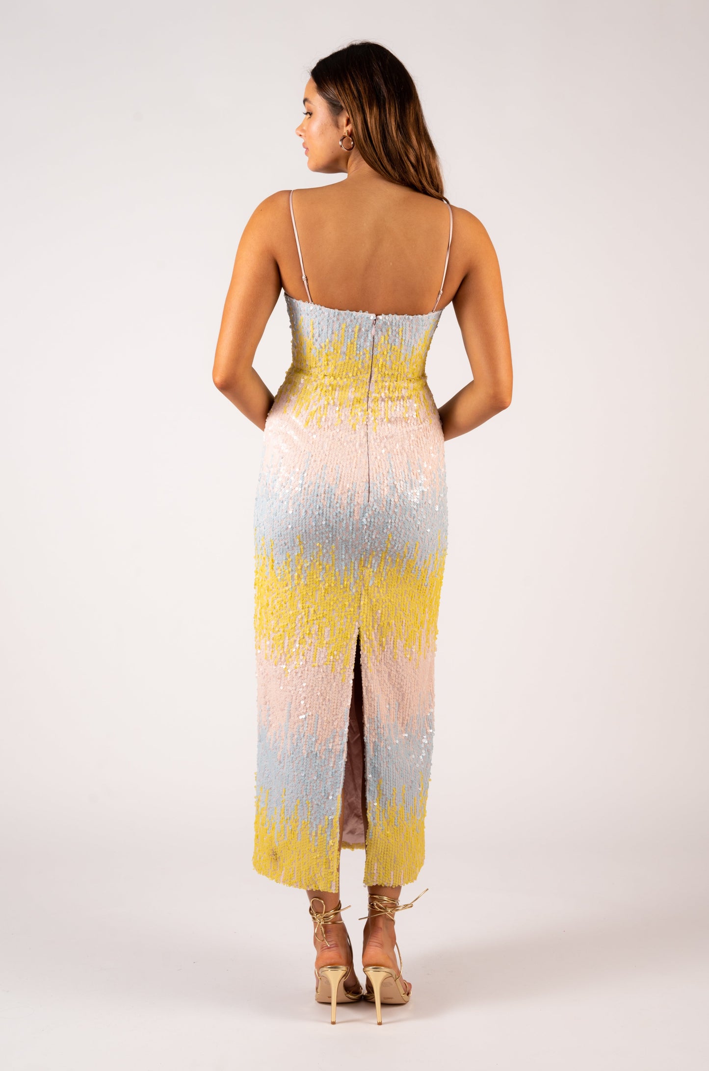 On Vacation Midi Dress - Summer Sequin