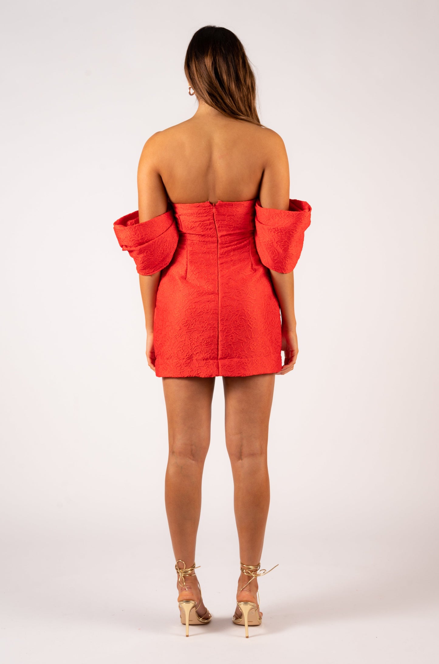 Nashira Mini Dress - Red