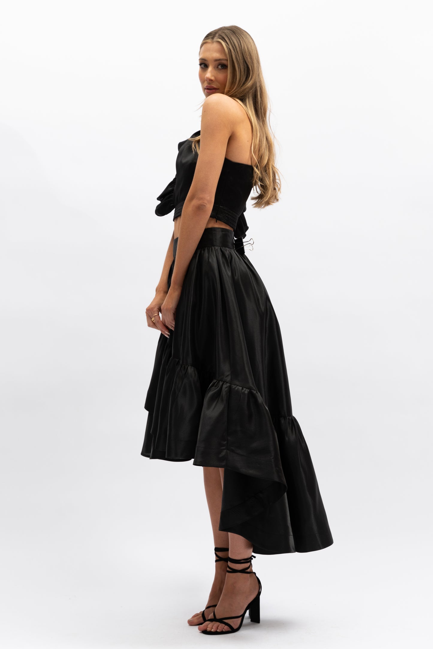 Zuri Midi Skirt - Black