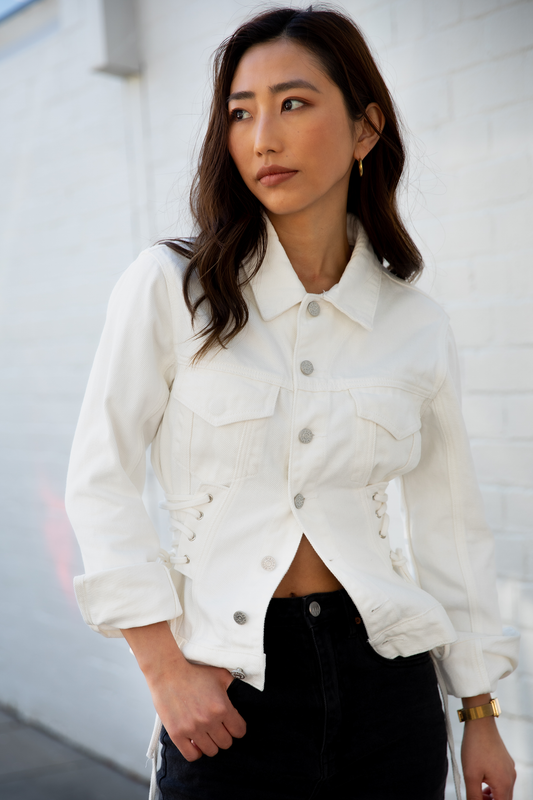 Lana Denim Jacket - Off White