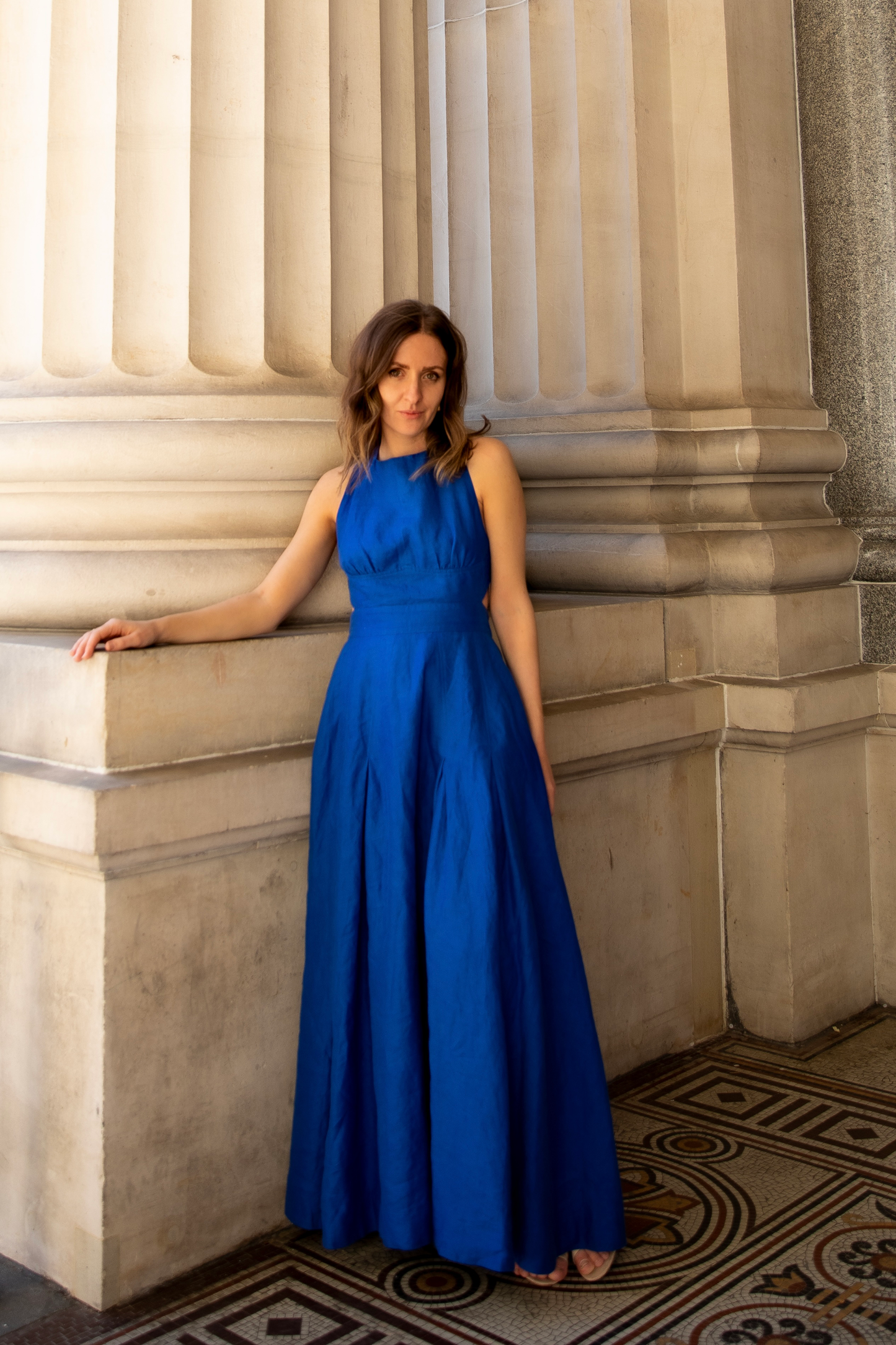 Elke Dress - Cobalt Blue