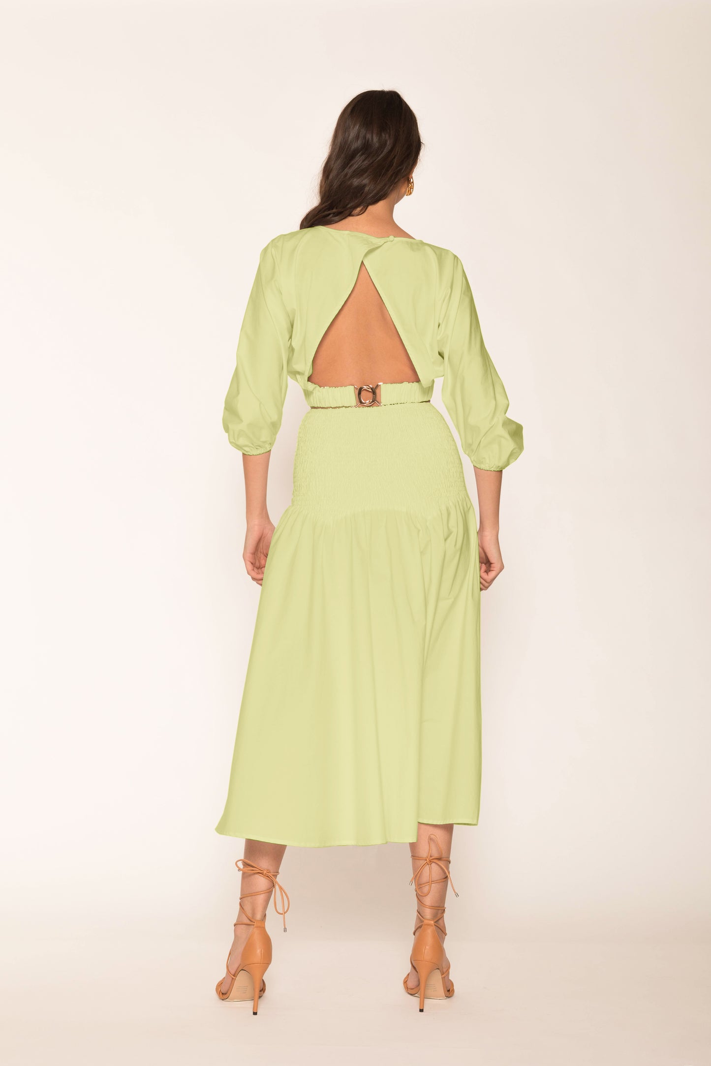 Maia Top - Matcha Green