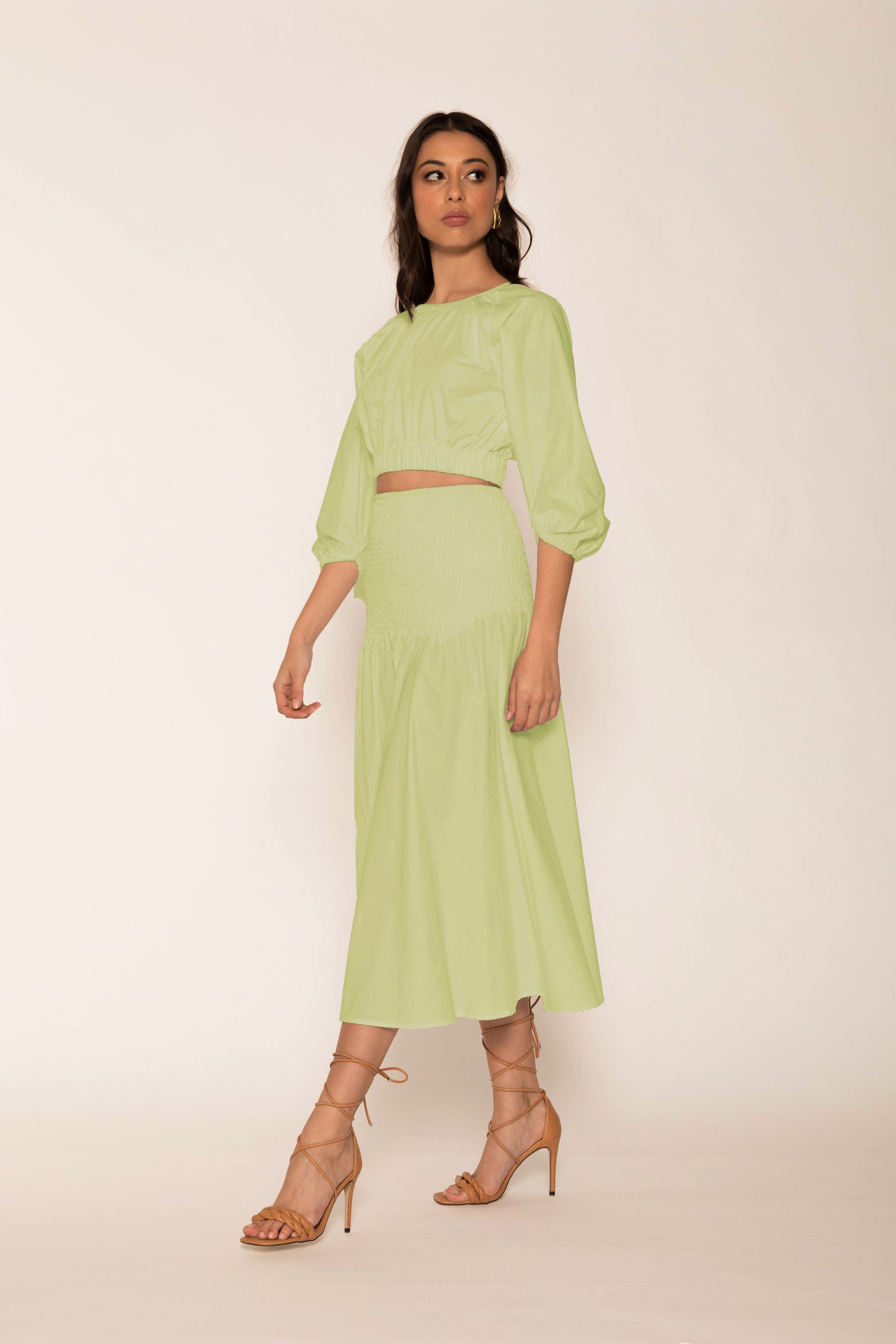 Maia Top - Matcha Green