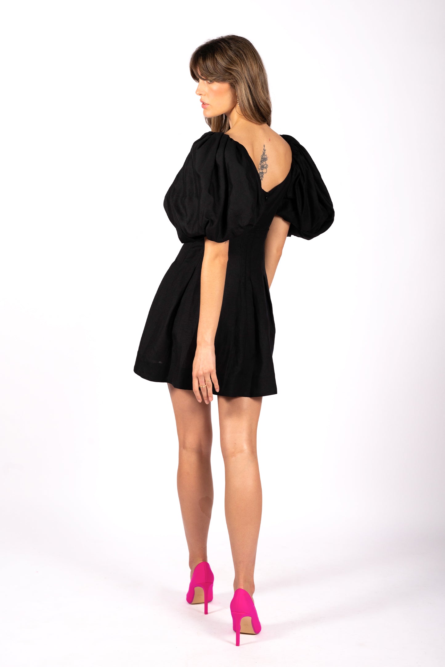 Camille Mini Dress - Noir