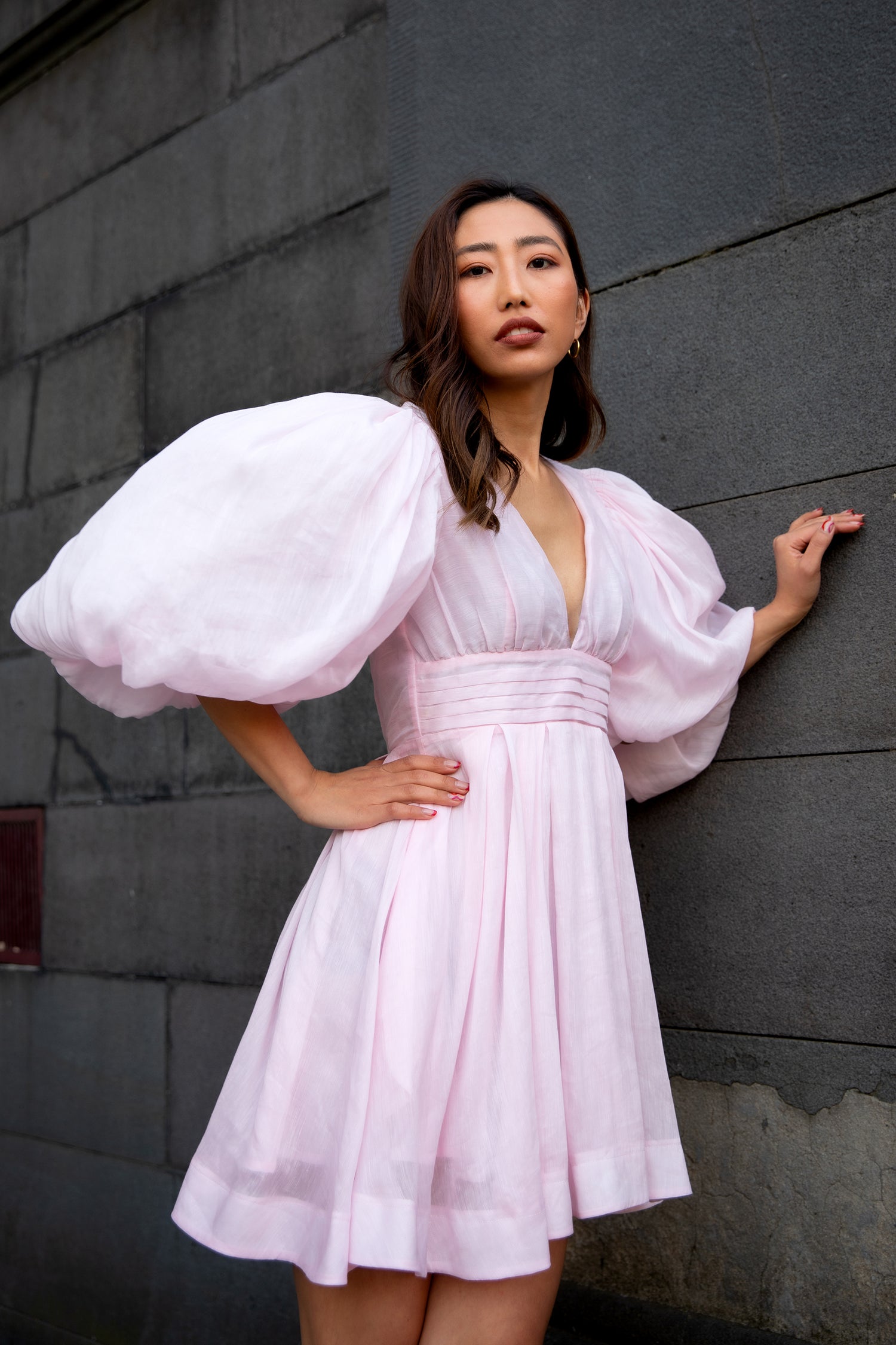 Serendipity Mini Dress - Fairy Floss Aureta Studio Serendipity Mini Dress - Fairy Floss Aureta Studio