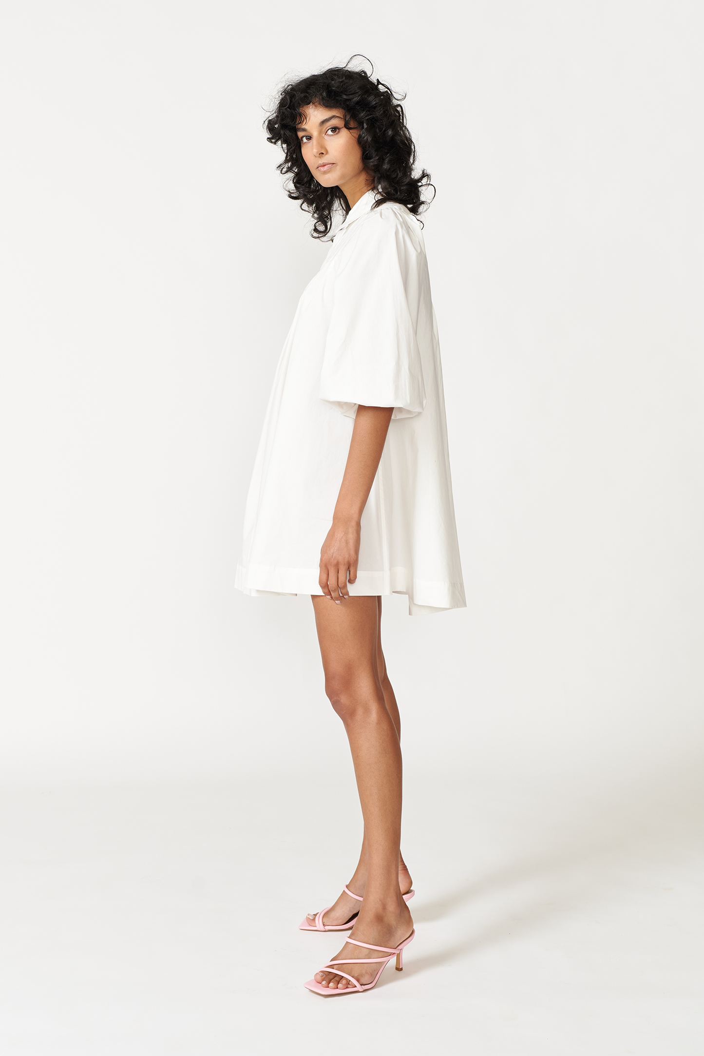 Éclair Mini Dress - White