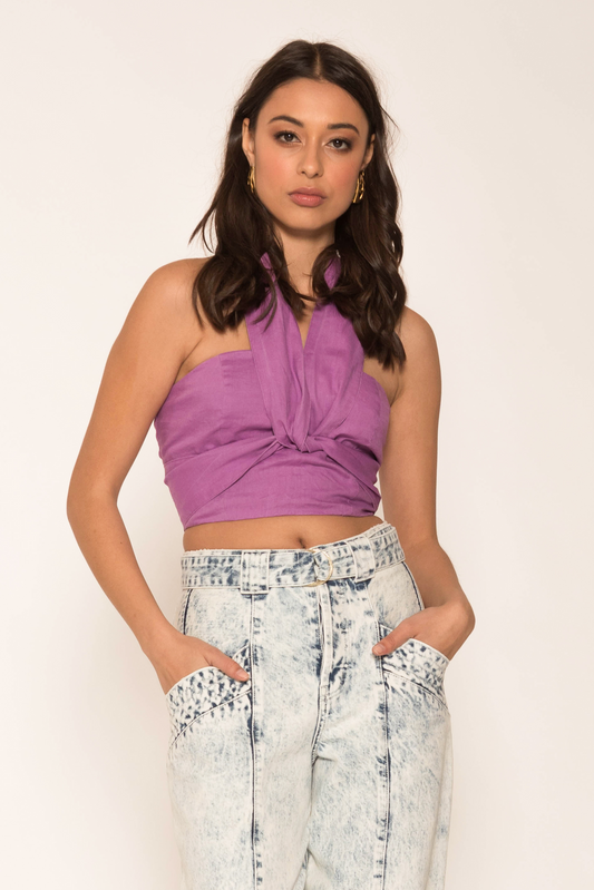 Bella Top - Heliotrope Purple