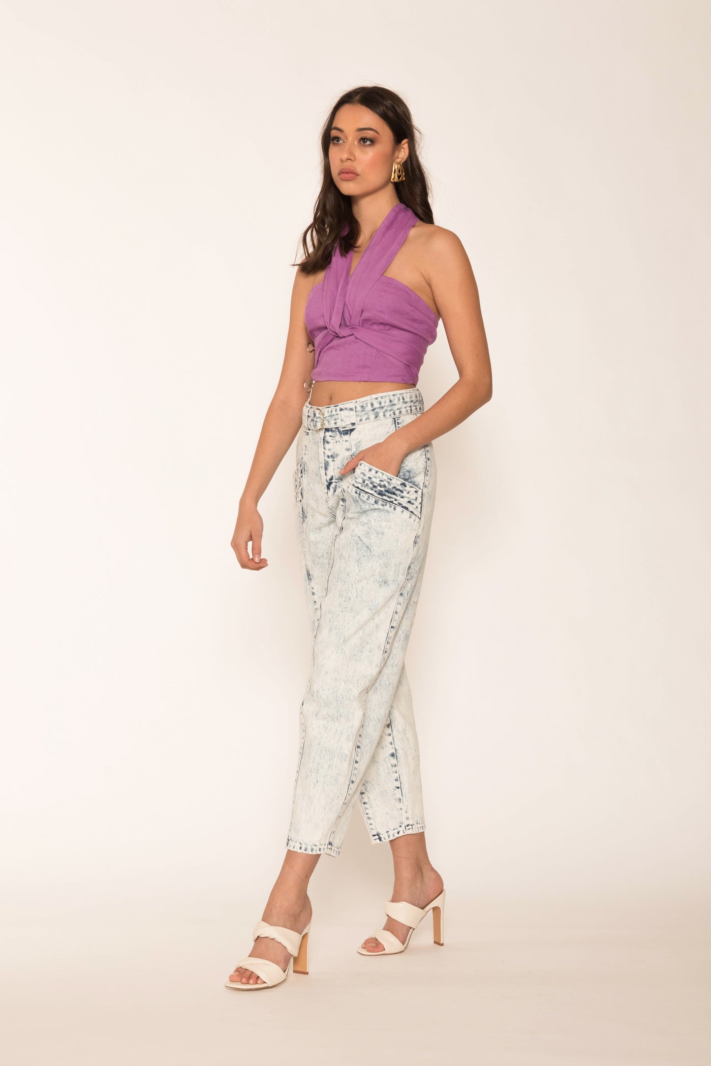 Bella Top - Heliotrope Purple